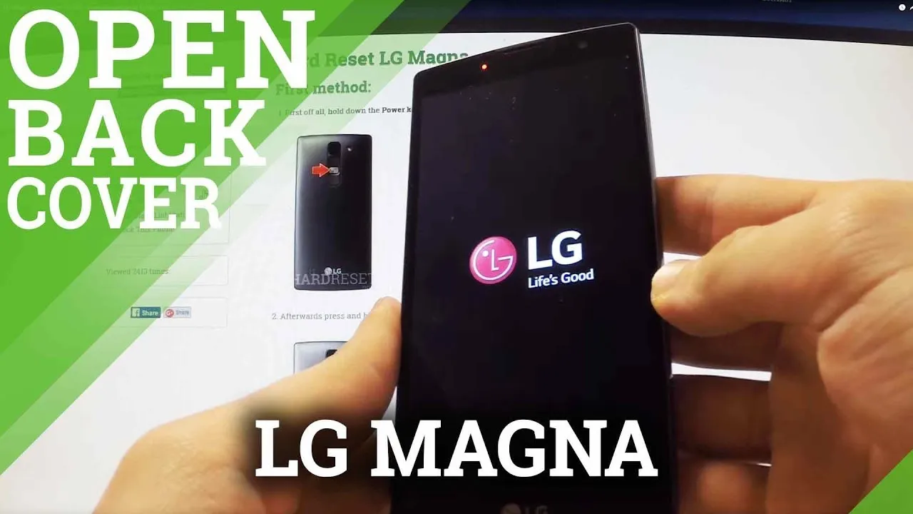 Easy Instructions to Open the Back Cover of an LG G2 with Dailymotion Tutorials