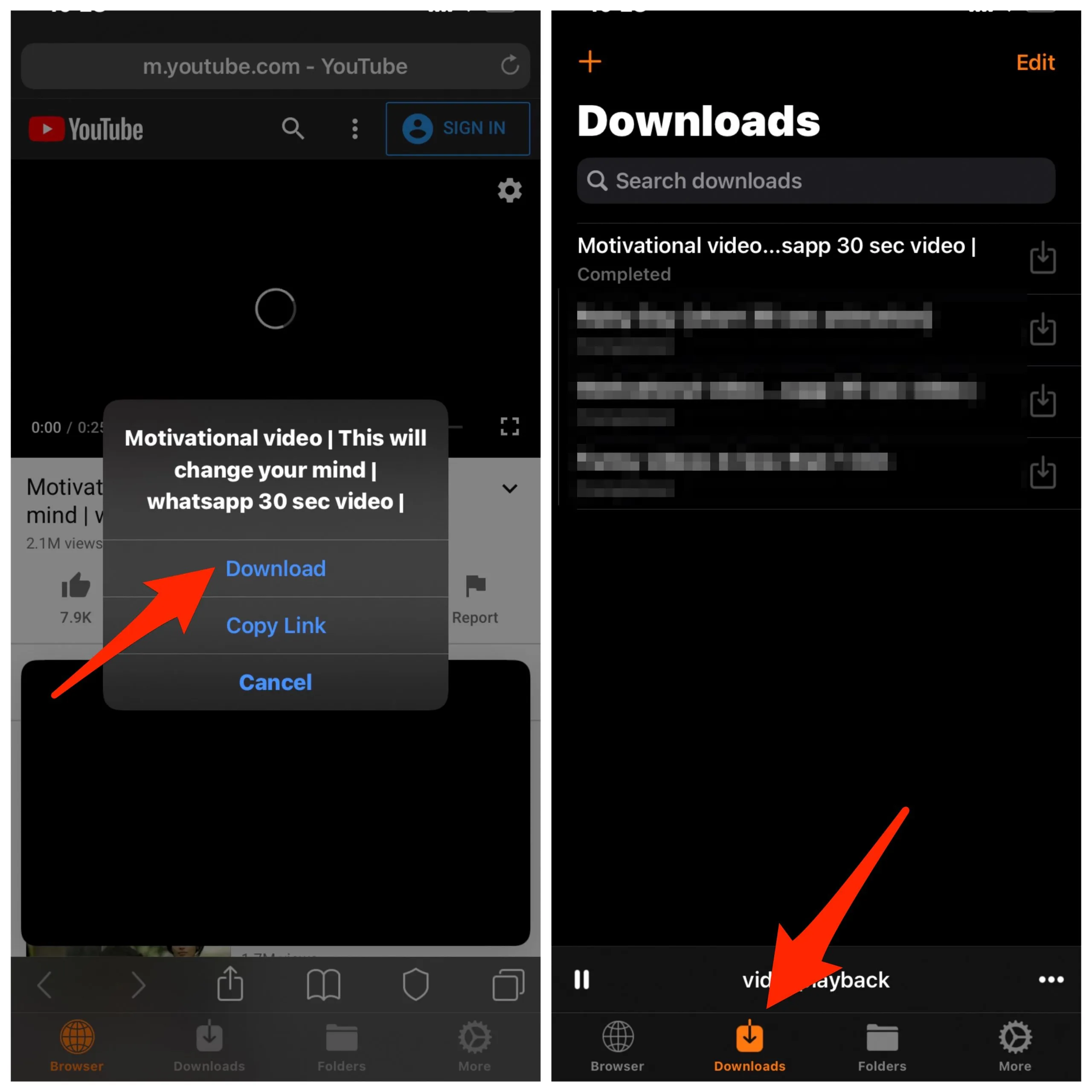 YouTube Downloader iPhone  Download YT Videos on iOS