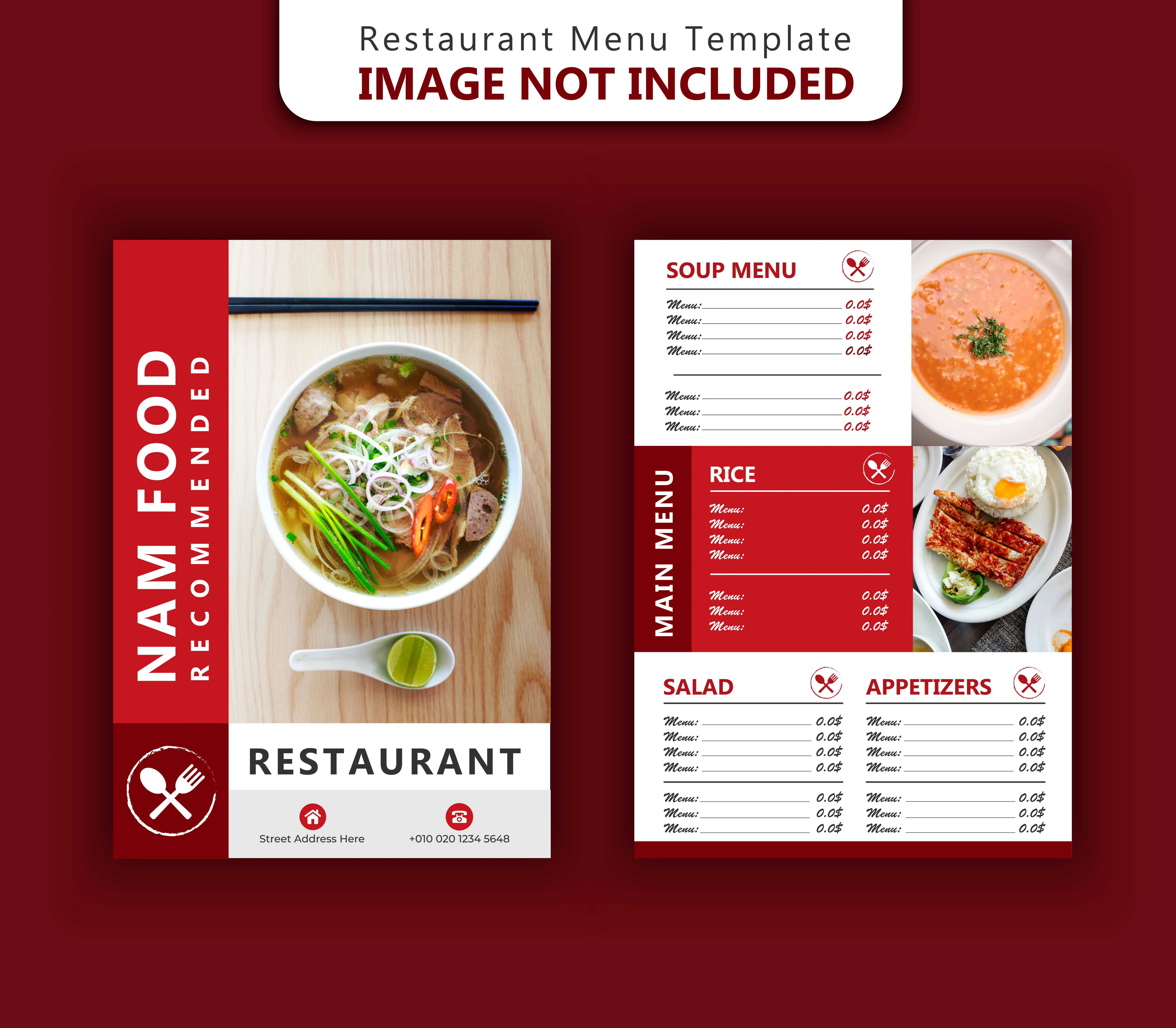 VectorStock's Top Vector Designs for Impressive Restaurant Menus