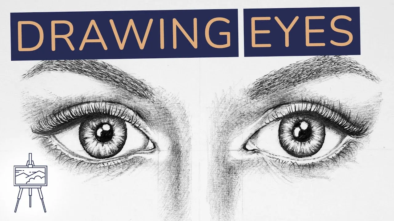 How to Draw Eyes the Realistic Way  YouTube