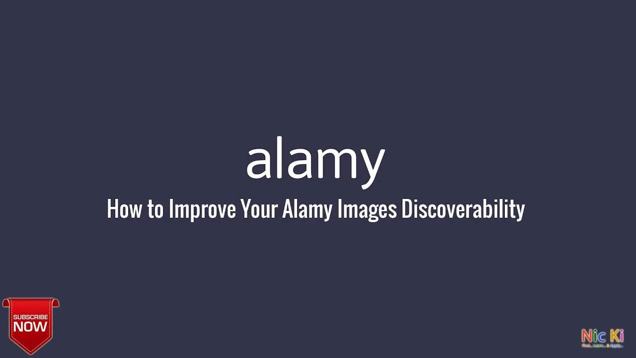 How to Improve Your Alamy Images Discoverability  YouTube