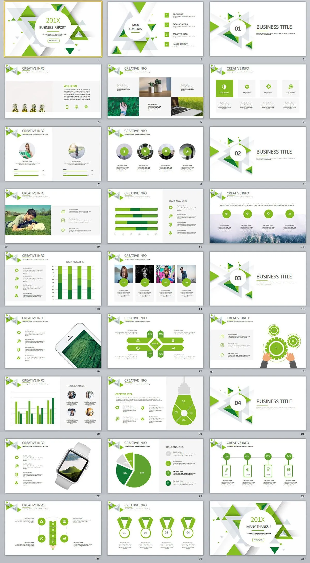 Behance Powerpoint Templates