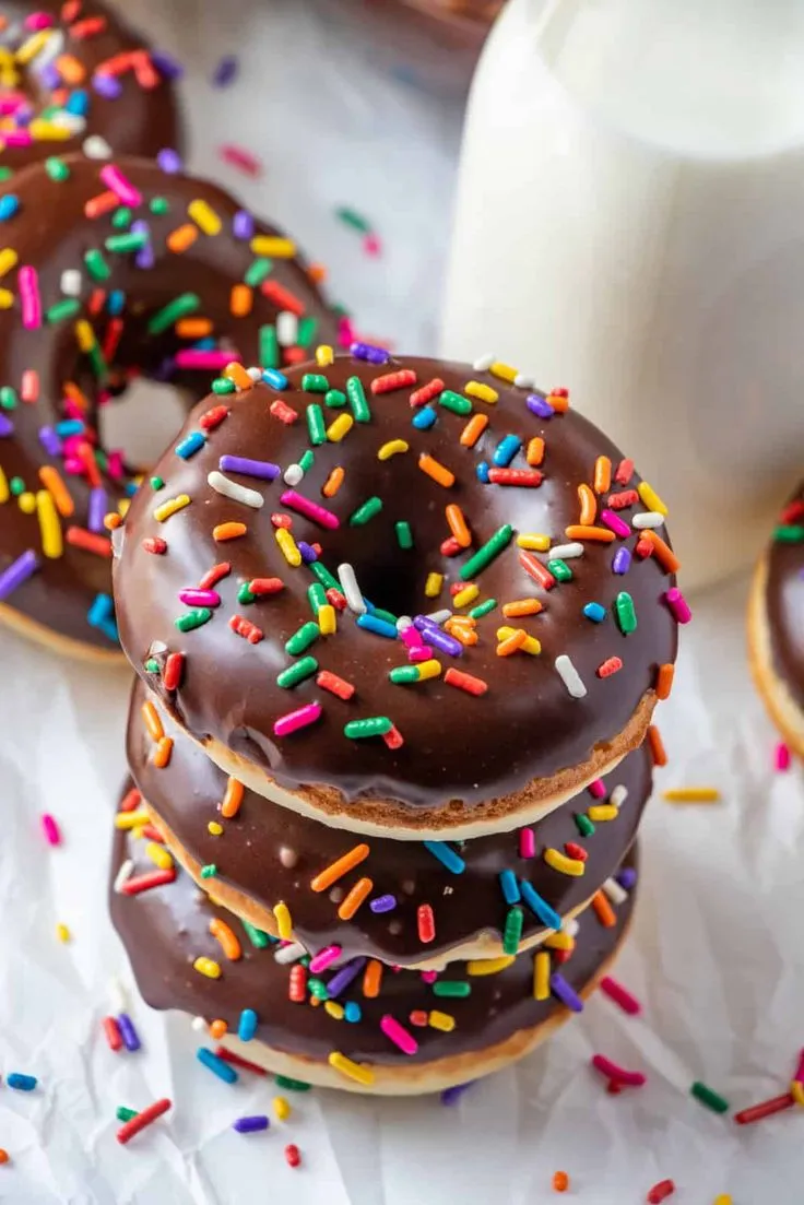 Super easy quick and tasty these Chocolate Glazed Donuts are the 