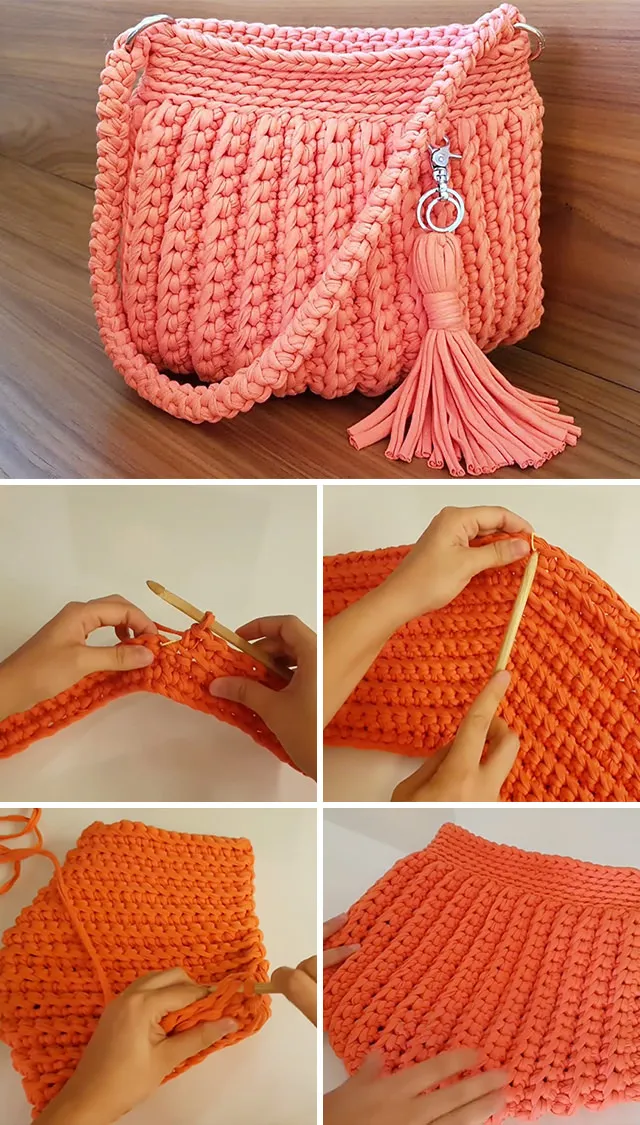 How To Make Crochet Bag Step By Step