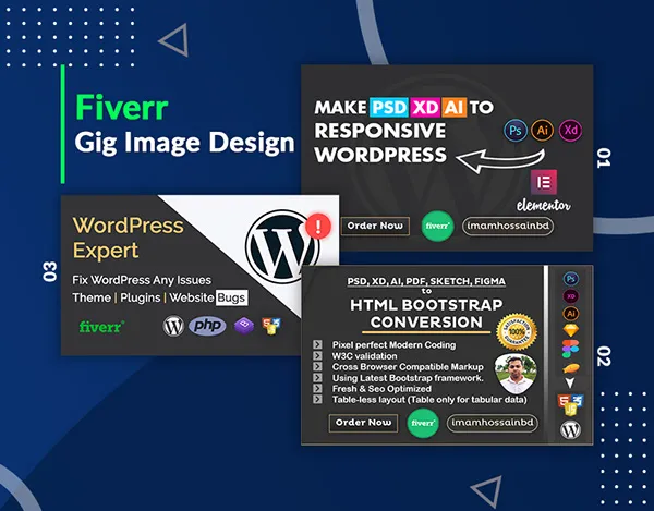 Fiverr Gig Image Design V10 on Behance