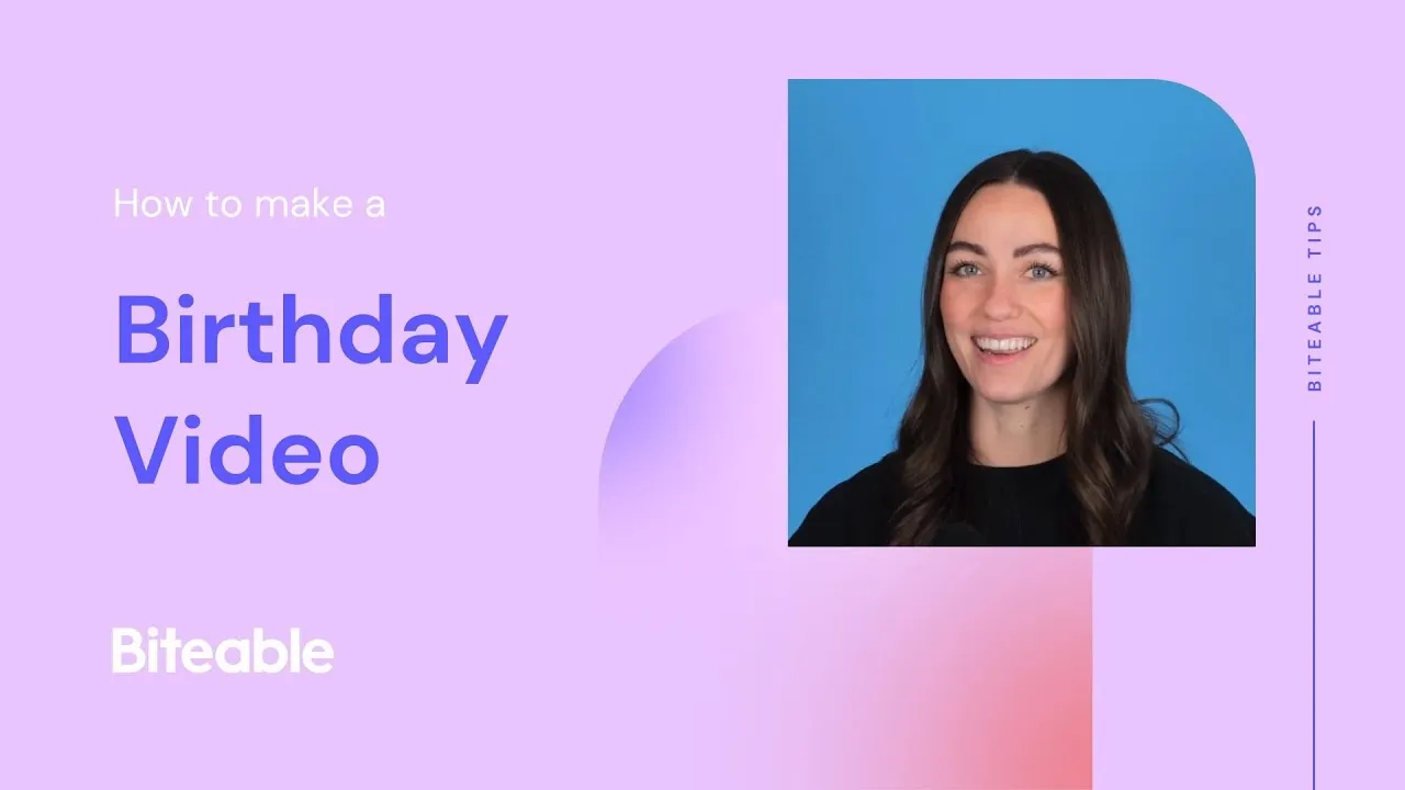 How to make a birthday video  YouTube