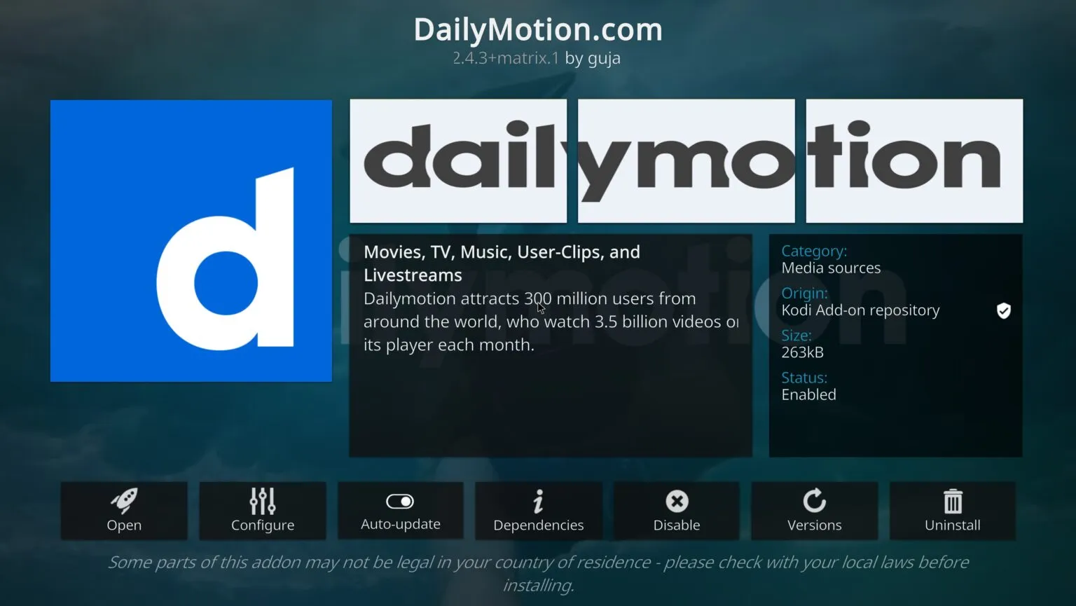 Dailymotion Kodi addon How to install Dailymotion on Kodi  Comparitech