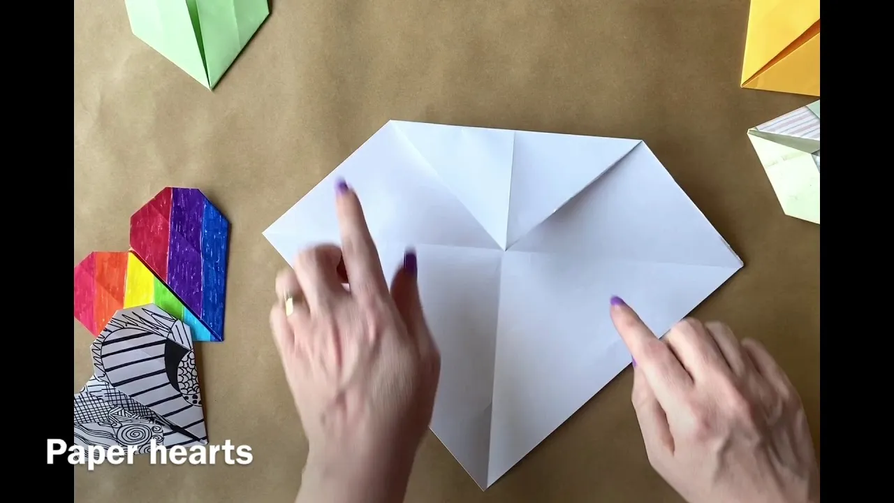 Crafting Paper Hearts – Step-by-Step Guide on Dailymotion