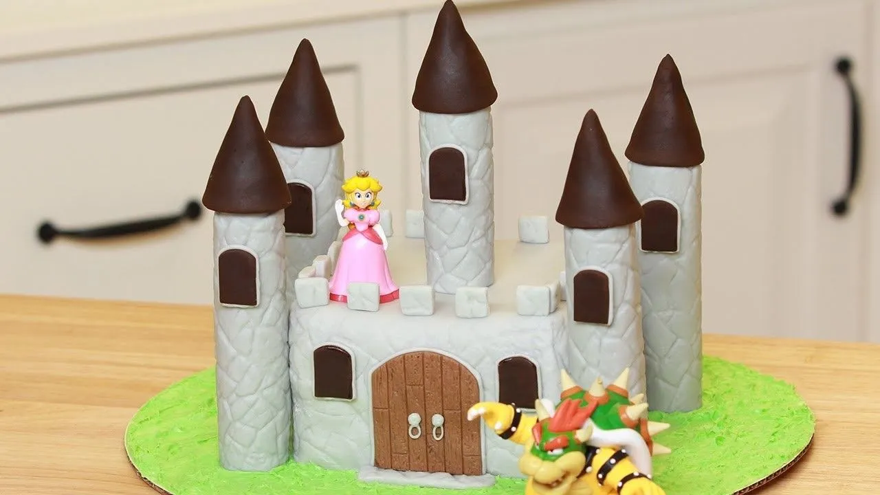 HOW TO MAKE A CASTLE CAKE  NERDY NUMMIES  Castle cake Nerdy nummies 