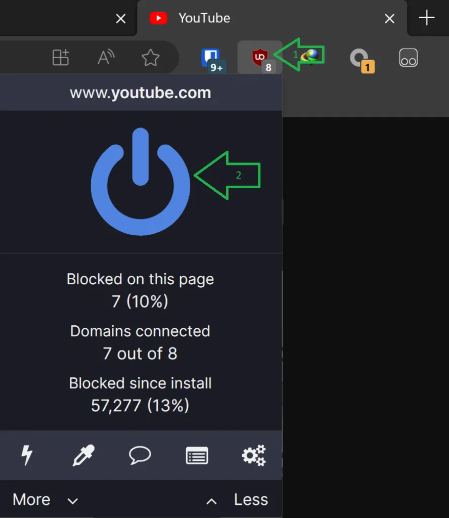 How to Disable uBlock Origin on YouTube