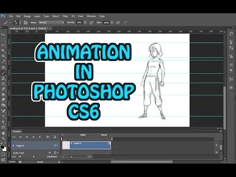 How to animate in Photoshop CS6 Tips for beginners  YouTube