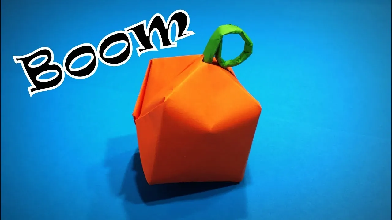 Origami Bomb  How to Make a Paper Bomb Really That Explodes DIY  Easy 