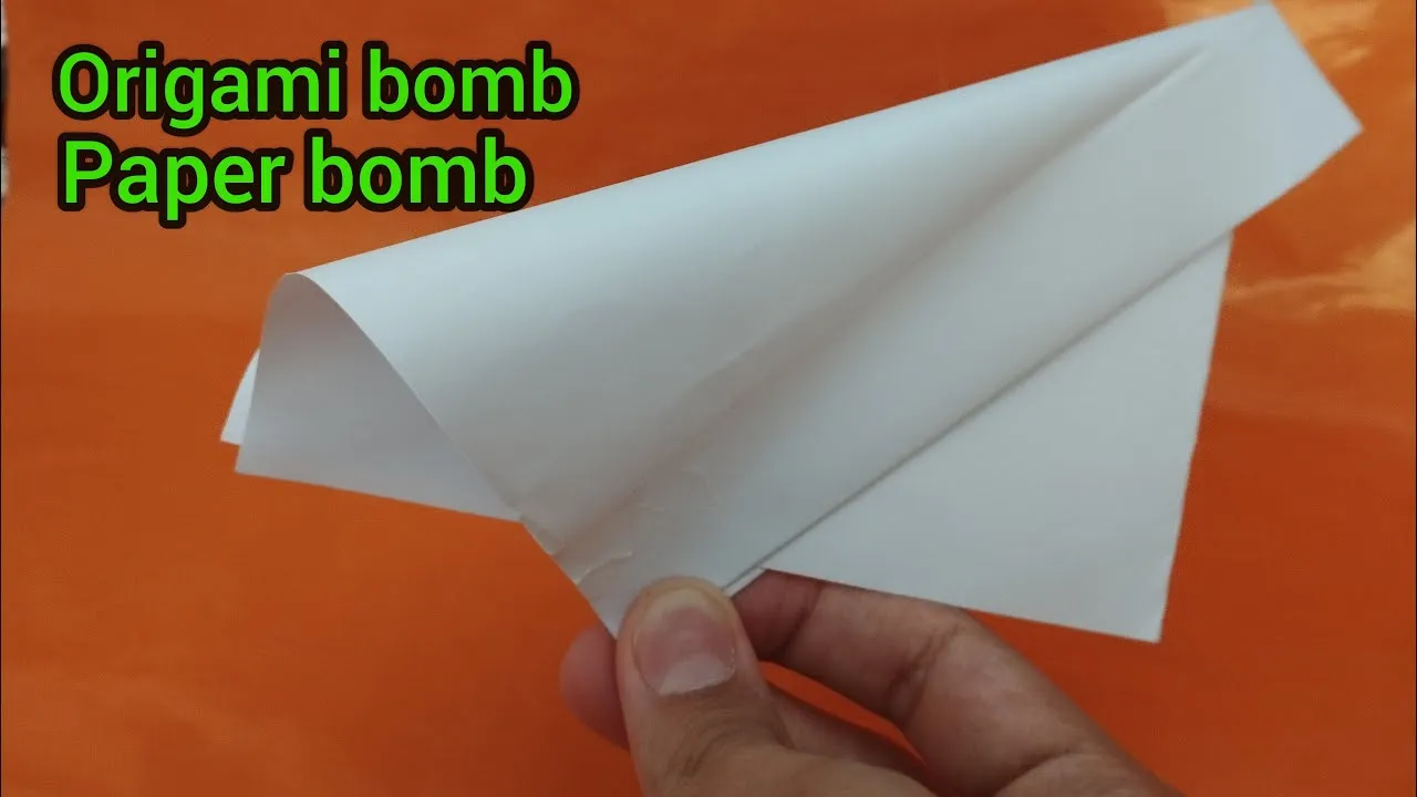 DIY Paper Bomb That Explodes with Dailymotion Tutorials