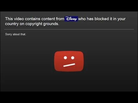 This video contains content from Disney who has blocked it in your 