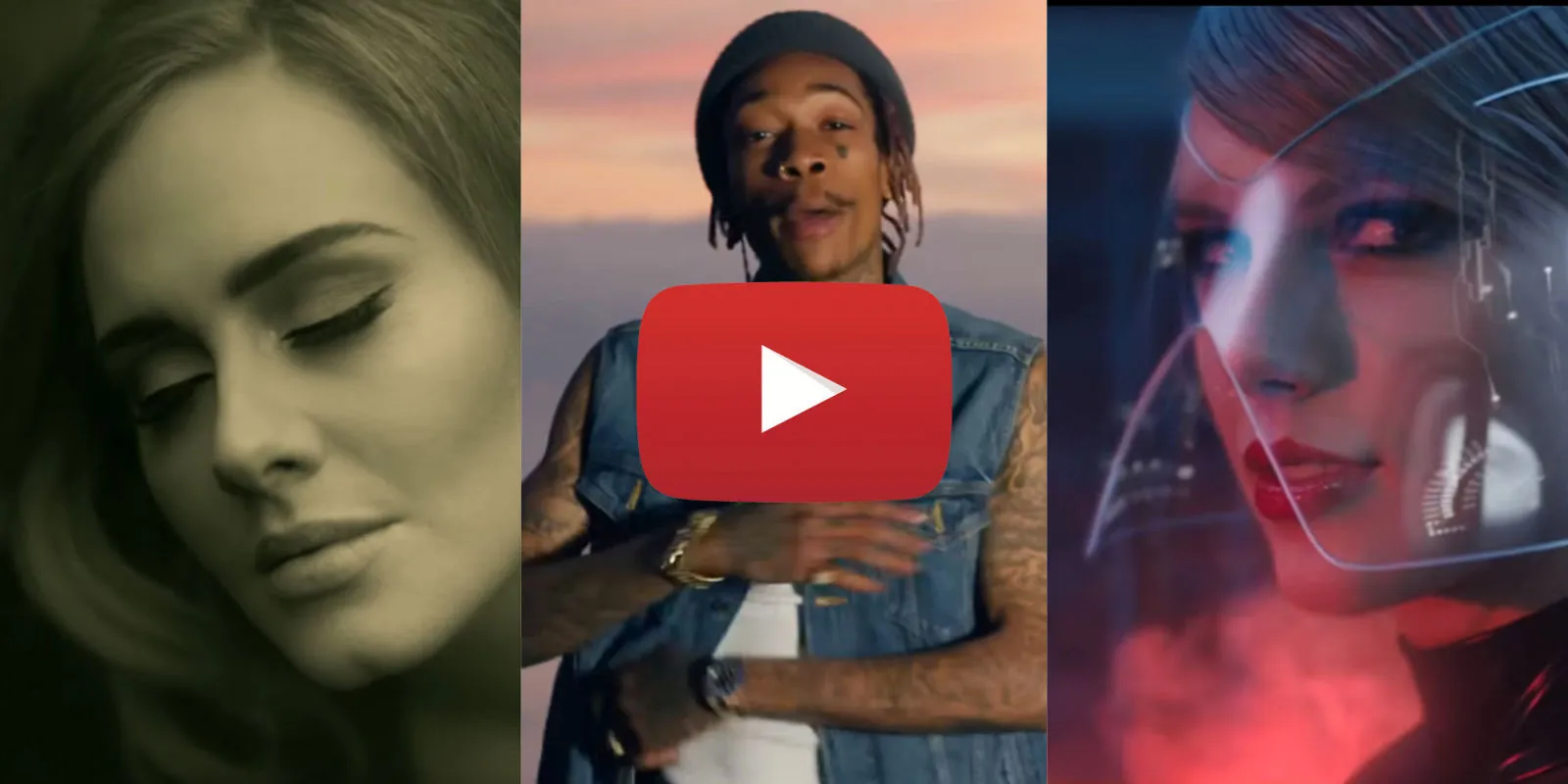 Most Popular Music Videos of 2015  YouTube Lists Top 10 Trending Music 