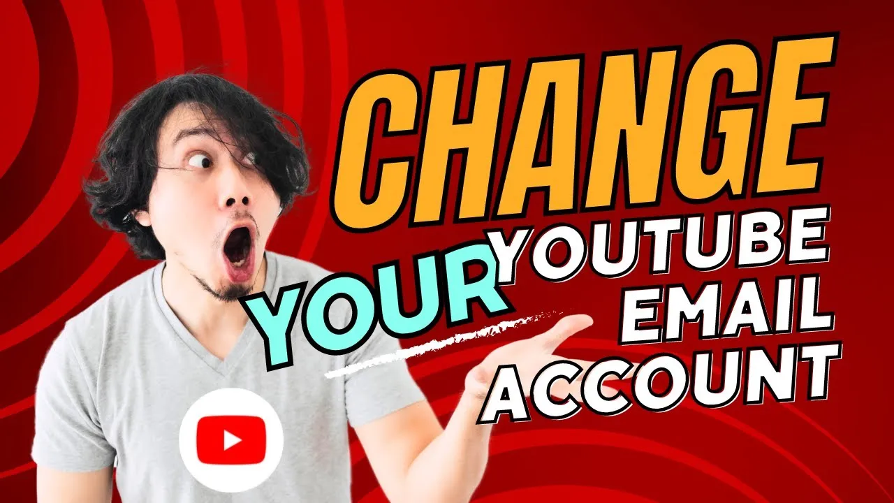 How to change your Youtube email account FAST  YouTube