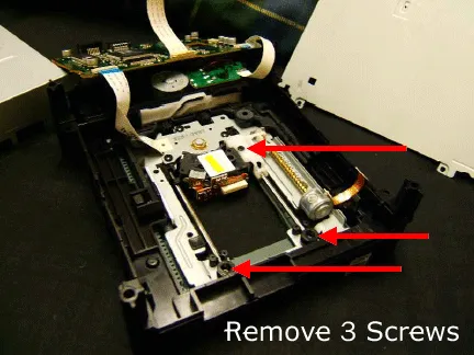 How to Replace Xbox 360 Disc Drive Laser Lens  The Tech Game