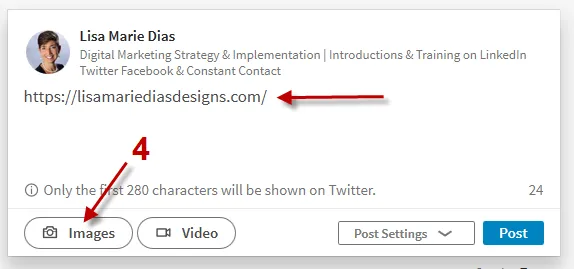 How to Add a Photo AND a Link on LinkedIn  LisaMarie Dias 