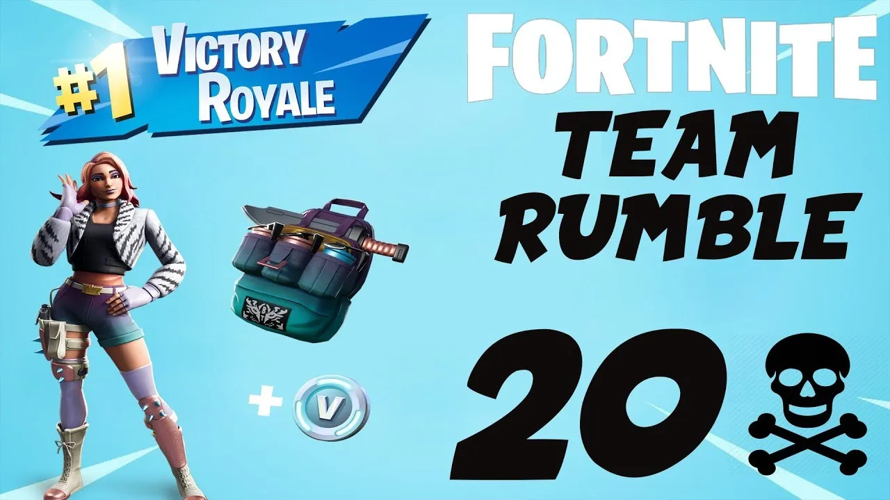 FORTNITE  TEAM RUMBLE  20 KILLS  Gameplay Walkthrough FHD  YouTube