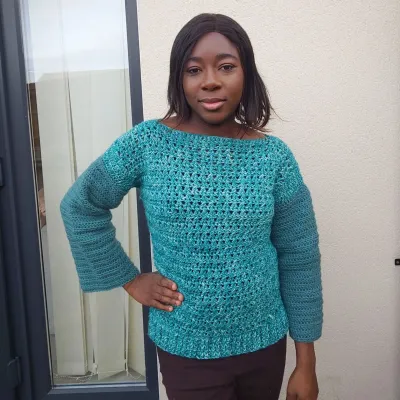 Easy DIY Tutorial for Making a Crochet Sweater