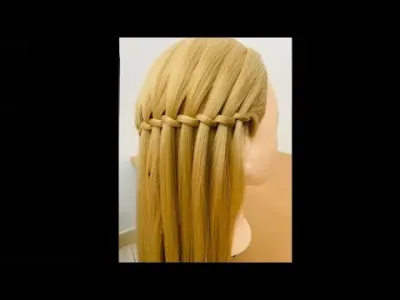 Watch Tutorials for Creating Waterfall Braid Hairstyles on Dailymotion