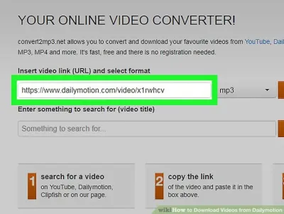 Easy Steps to Download Videos from Dailymotion