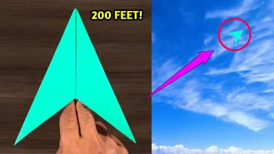 Create Paper Airplanes That Fly Far with Dailymotion Tutorials