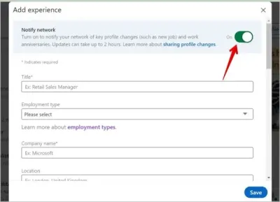 Can You Hide Your Experience on LinkedIn