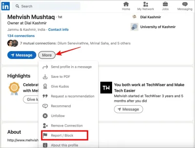 How to Tell If Someone Blocked You on LinkedIn
