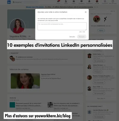 The Right Number of Personalized Invitations for LinkedIn Success