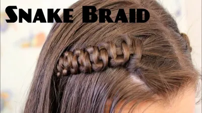 Easy Snake Braid Hairstyling Tutorial