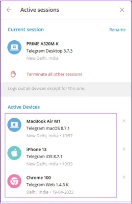 How to Logout of Telegram Properly