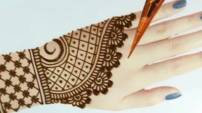Easy Mehndi Design Steps with Dailymotion Video Instructions