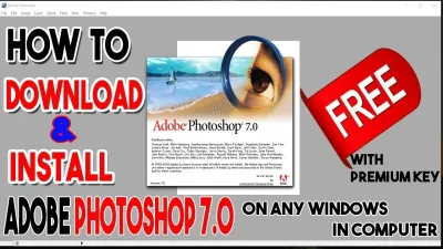 How to Download Adobe Photoshop 7.0 from Dailymotion