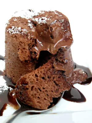 Quick and Easy Microwave Molten Lava Cake Recipe