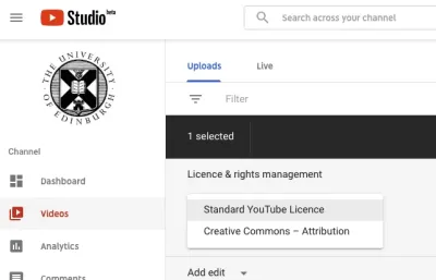 Getting a YouTube Music License for Your Channel