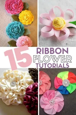Creating Beautiful Ribbon Flowers: A Step-by-Step Guide