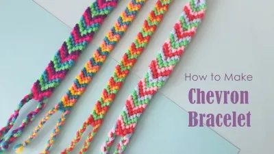 How to Create Chevron Friendship Bracelets with a Fun Loom Band Tutorial
