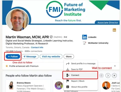 Understanding the Differences Between Following and Connecting on LinkedIn