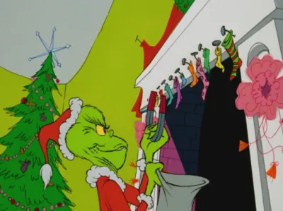 How The Grinch Stole Christmas is Captured on Alamy Stock Photos