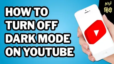 How to Turn Off YouTube Dark Mode Easily