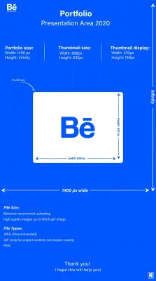Optimal Dimensions for Your Behance Images