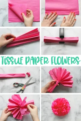 Step-by-Step Guide to Creating Beautiful Tissue Flowers