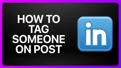 How to Tag People in a LinkedIn Post