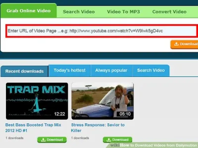 How to Download Videos from Dailymotion on PC