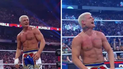 Highlights of the 2023 Royal Rumble Winner