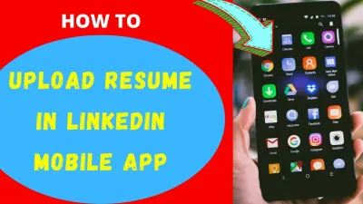 How to Download Your Resume from LinkedIn on a Phone