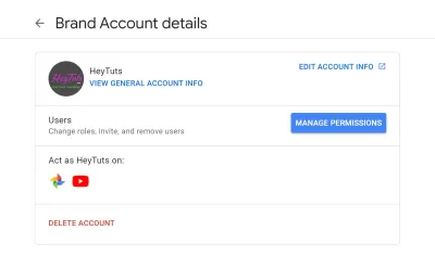Changing Your YouTube Account Email Address