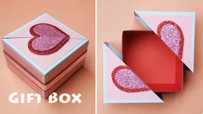 How to Make Creative Paper Gift Boxes at Home