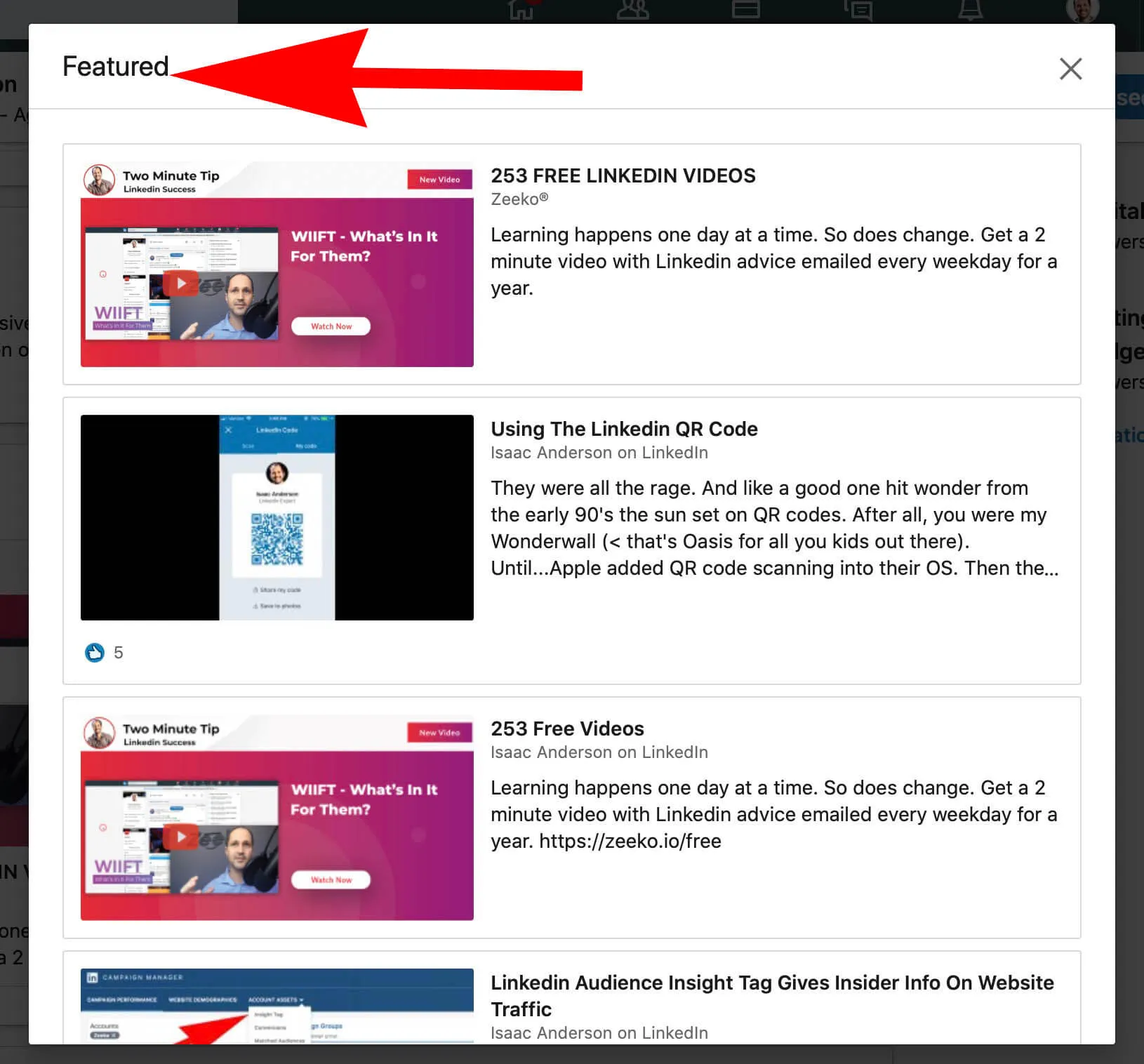 Linkedin Featured Section  How To Add Featured Content To Your 